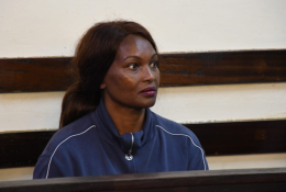 A file image of Sarah Wairimu Cohen in court.